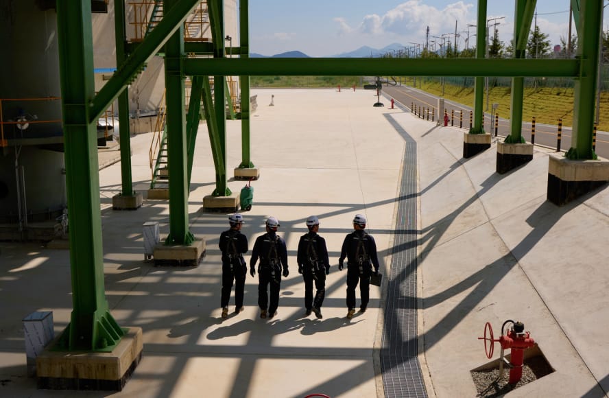 통영에코파워 — LNG 발전을 담당하는 ENERGY 사업 시설 HDC가 공식 홈페이지에서 제시한 통영에코파워 발전 시설