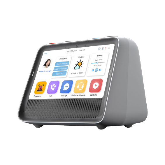 댁내 모니터링용 안드로이드 게이트웨이와 센서 제품. 알트 AI Smart Care Gateway & Sensor