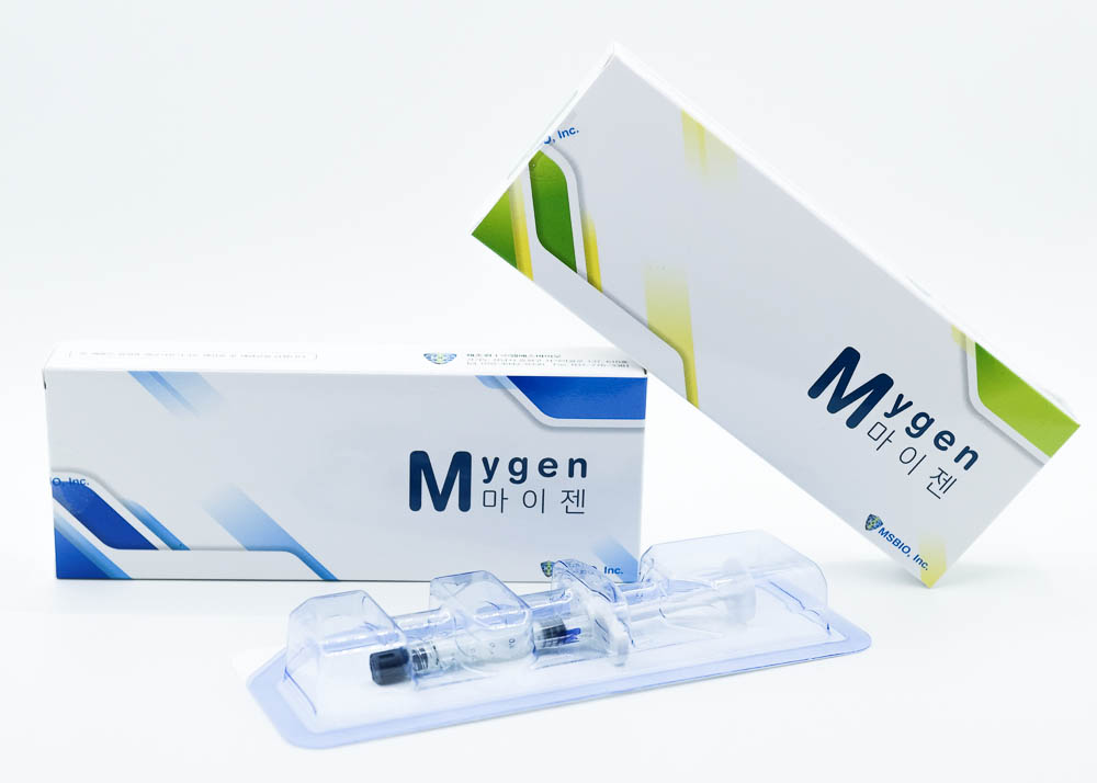 MYGEN 콜라겐 사용 조직보충재 공식 제품 사진