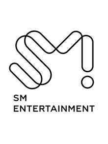 SM엔터테인먼트 로고. 얼라인파트너스의 SM 캠페인 소개에 사용된 SM Entertainment 로고