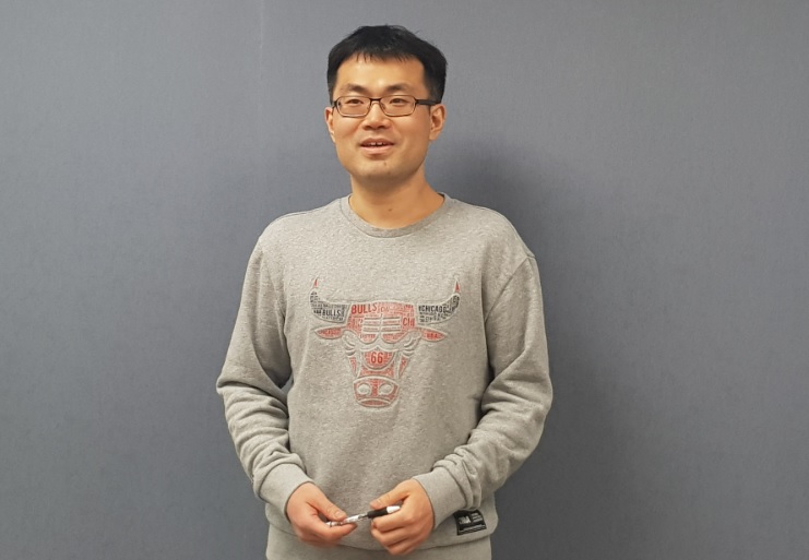 김두용 대표. 2019년 인터뷰. 2019년 뉴스토마토 인터뷰에서 자사 펀드를 설명하는 김두용 머스트자산운용 대표